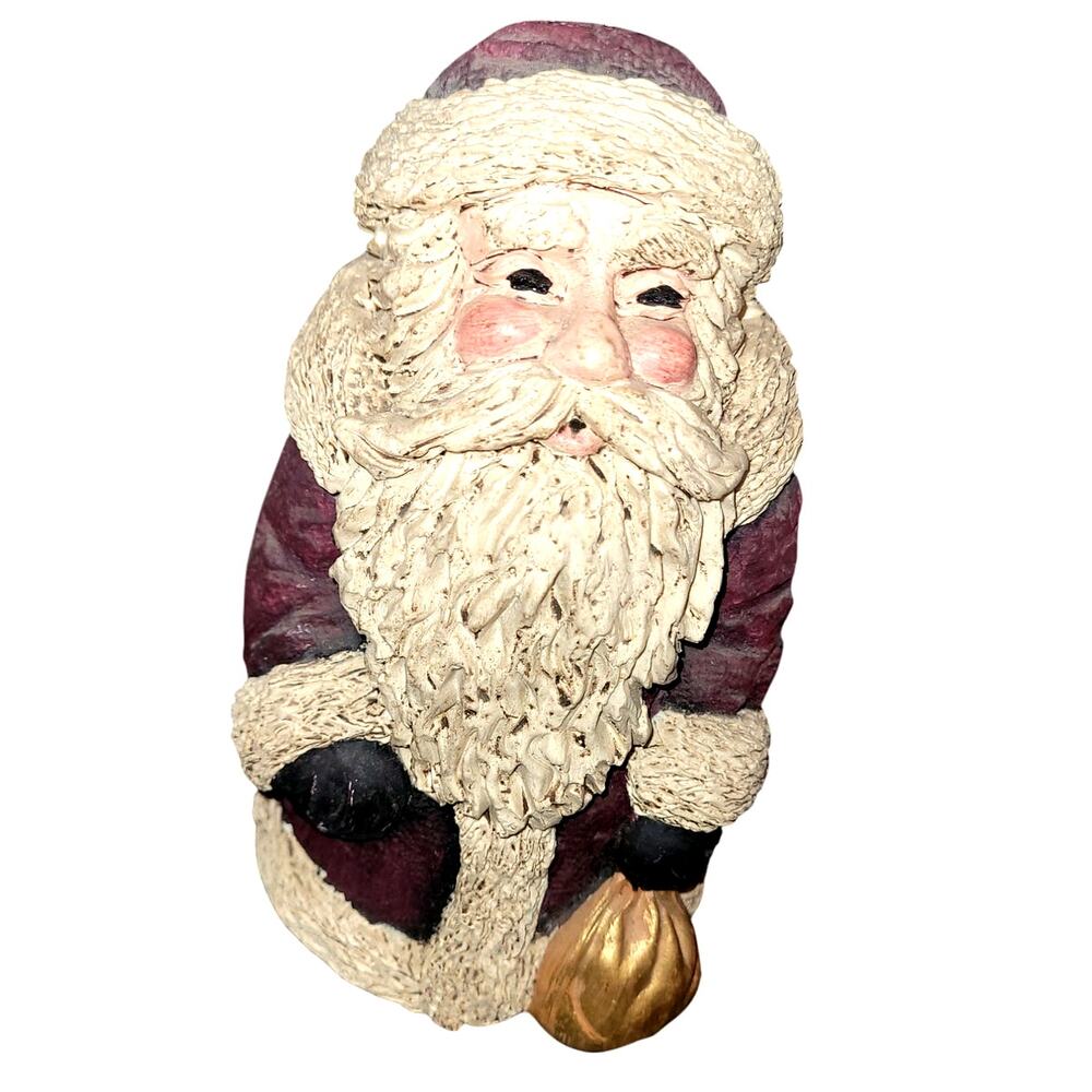 1980's Vintage Paper Mache Santa